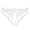 Sexy Underwear Sexy T-shaped Open Panties Thong Women's Lace Sao Low Waist Hot Open Crotch Temptation Transparent