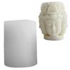 Buddhas Silicone Candle Mold 3D Statue Plaster Mould Cake Chocolate Making Tool Gypsum Soap Molds DIY Crystal Resin Molds