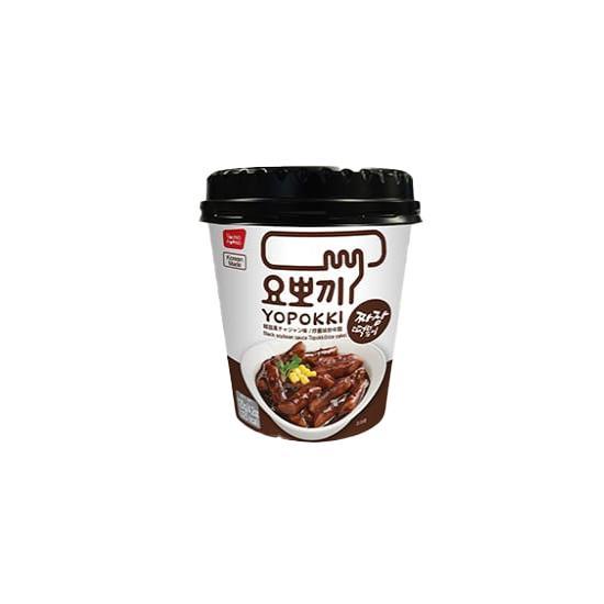 Корейские острые ттокпокки Yopokki (6 типов) 120 г / Корейский Токпокки, Kfood, Аутентичная корейская еда Black soybean 120g x 6ea