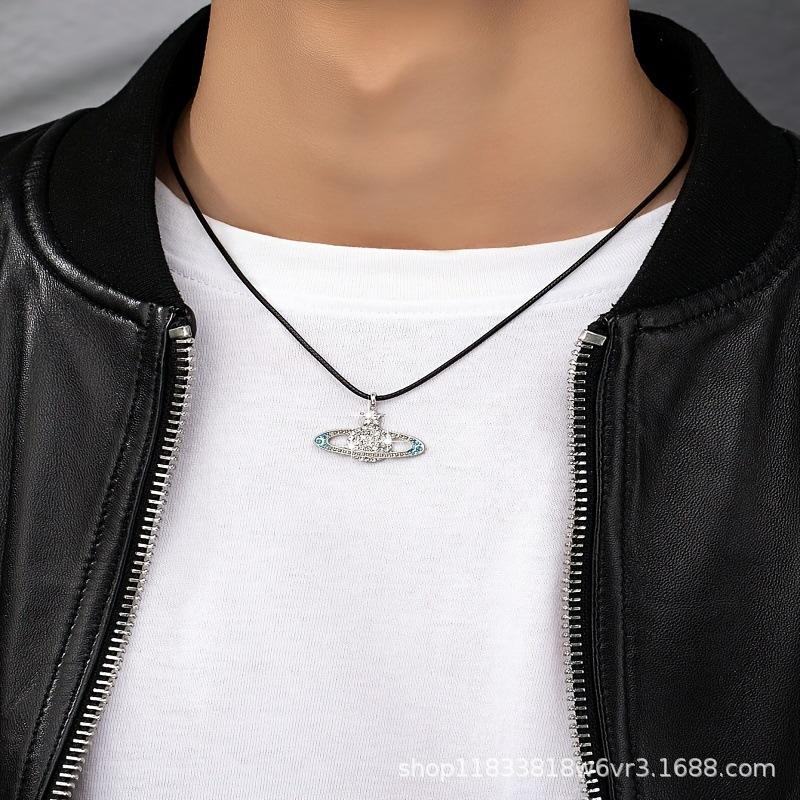 2025 новая весенне-летняя подвеска-ожерелье Сатурн весенне-летние высококачественные аксессуары из сплава