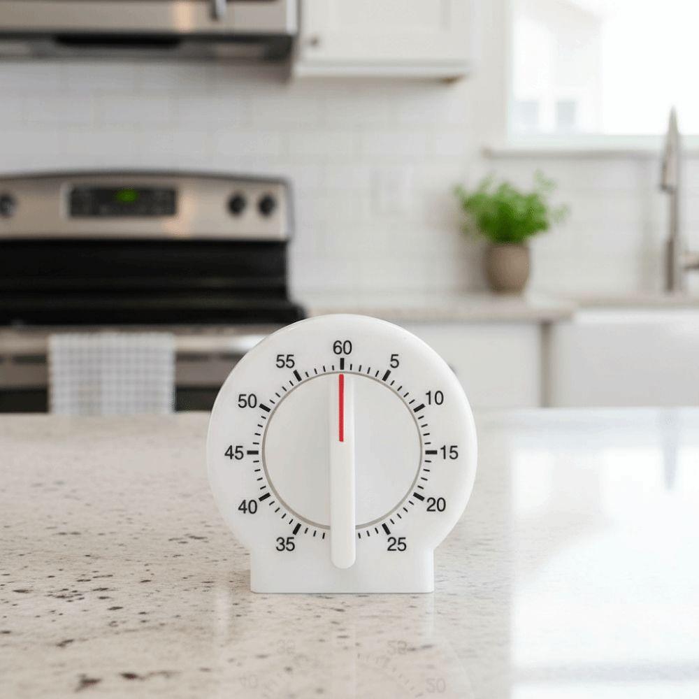 Loud Sound Mechanical Timer 60 Minute Cooking Timer Time Reminder Kitchen Timer  Frying Egg