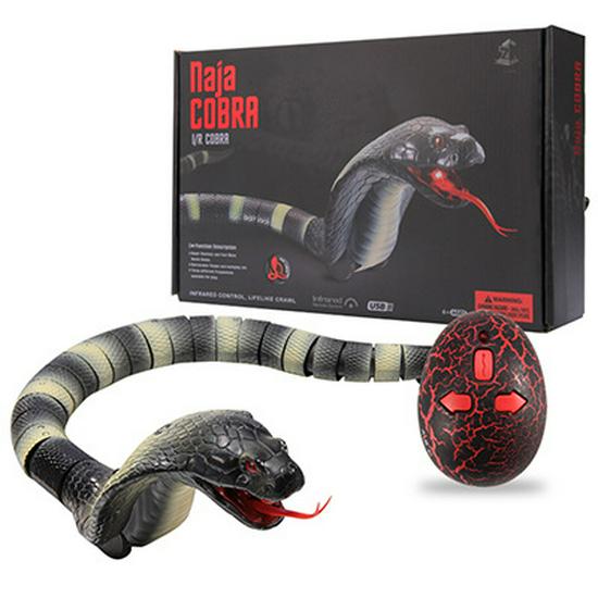 Realistic Remote Control Rattlesnake Toy: King Cobra Experience