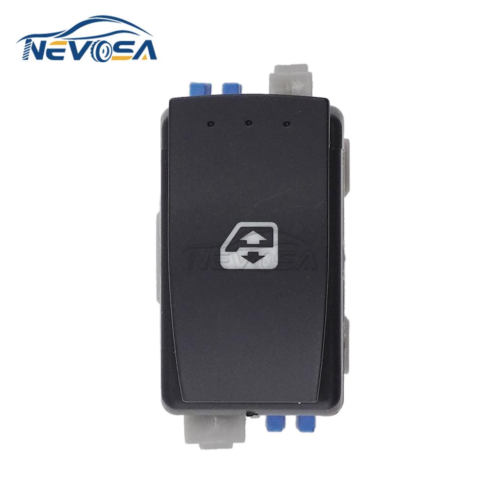 NEVOSA 8200476809 Passenger Side Electric Single Window Lifter Switch Button For Renault Master Duster 2010-2017 Kangoo 93197894