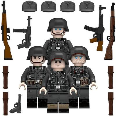 Військові будівельні блоки для війни, іграшки для складання солдатського корпусу