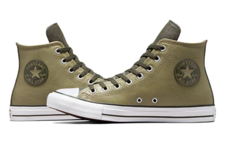 Men's Sneakers Converse Chuck Taylor All Star Leather High 'Mossy Sloth Green'
