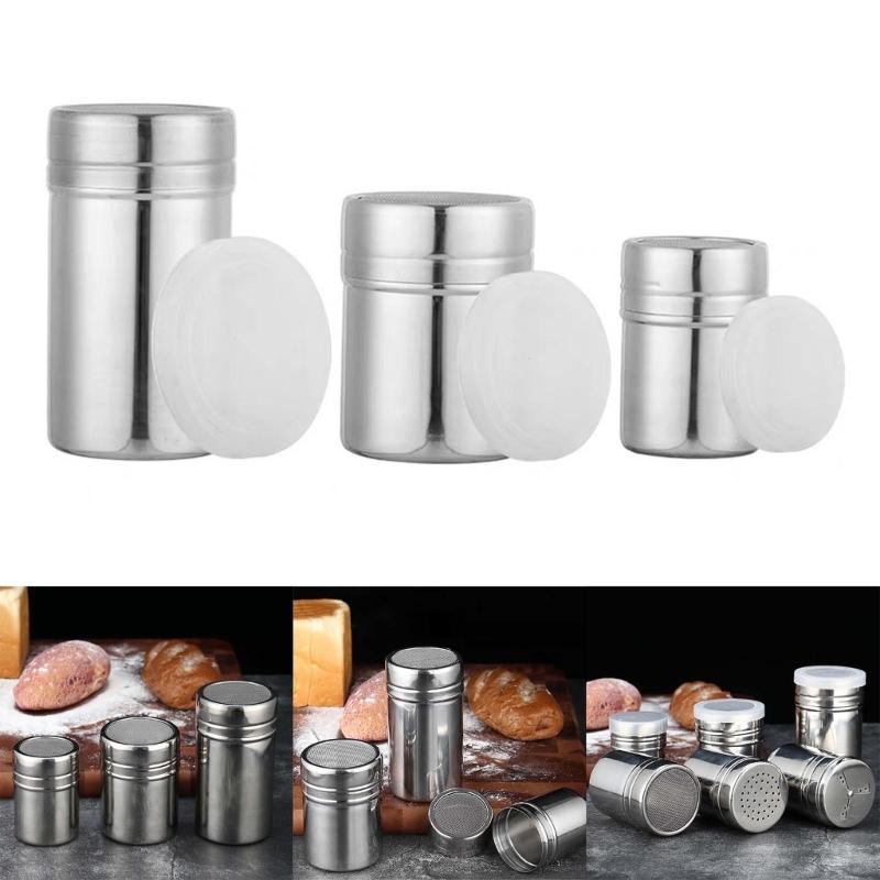 Seasoning Jar Seasoning Box Easy To Use Spices Jar Spices Tins Spices Container with Lid 304StainIess Steel Material