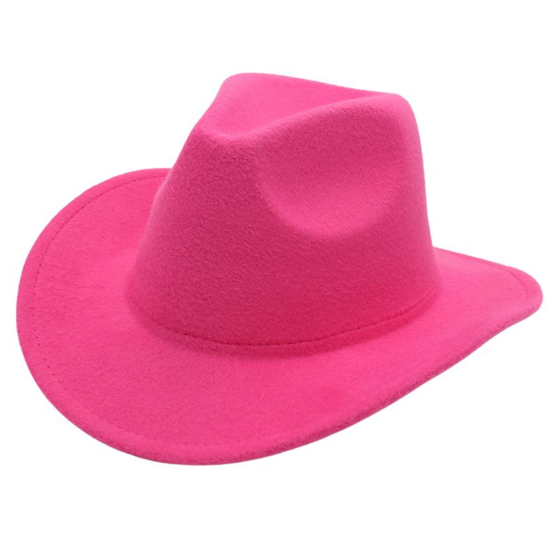 Western Cowboy Top Hat Stage Performance Outdoor Shading Sun Protection Ethnic Style Tibetan Panama French Retro