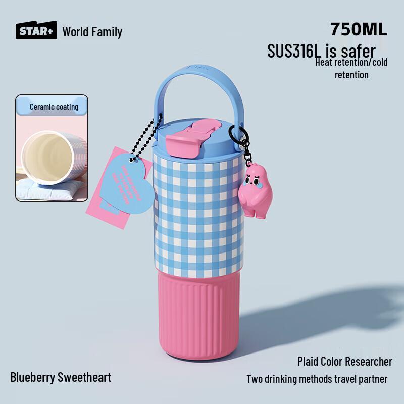 Monet Garden Portable Insulated Ceramic Travel Mug 750ml