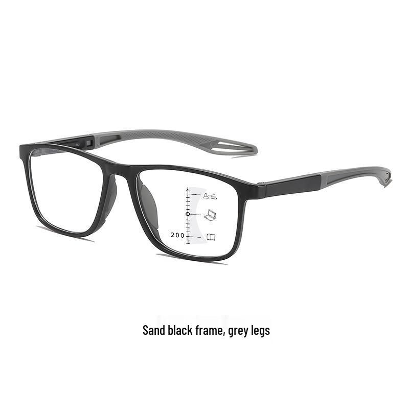 Photochromic Multi-Focus Reading Glasses: High-Definition, Blue Light Blocking for Men and Women. Perfect for Middle-Aged and Seniors.