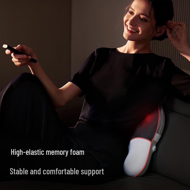 SKG Portable Lumbar & Back Massager with Heat Therapy CN Plug (adapter Included)