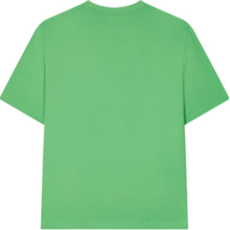 FILA Colorful Casual Loose Short Sleeve T-Shirt Unisex Tops Kelly-Green F51U419101F-GN