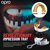 OPRO Mouthguard Custom Sports Mouthpiece Made In England [Instant Fit] [Official Store] (Adult, UFC/Black & Silver)