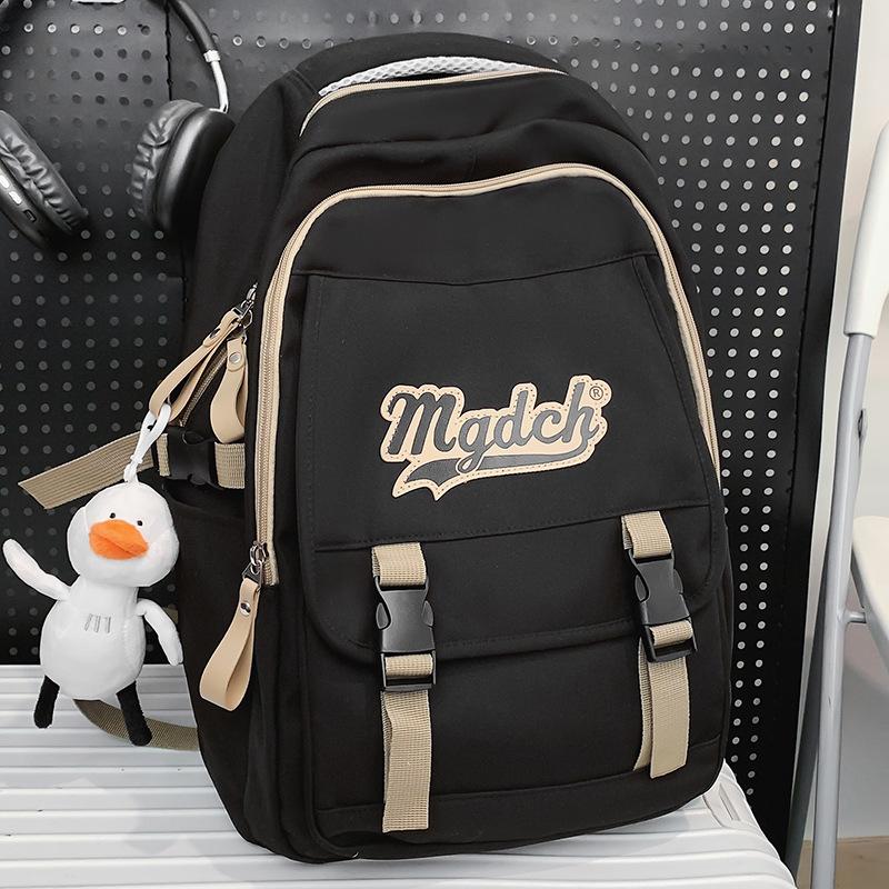 Children's Schoolbags College Students Girls High School Students Large Capacity Backpacks Multi Layer Junior High School Students Backpacks