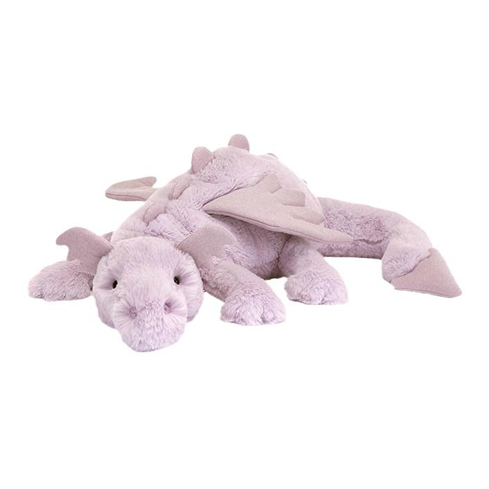 

JELLYCAT Mythical Animal Series Purple Dragon Cute Doll Plush Doll 7cm Height Box Not Included