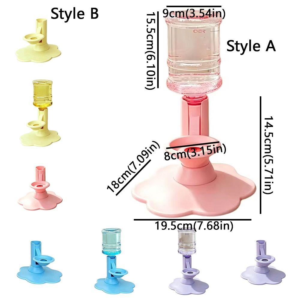 Adjustable Height Automatic Cat Water Dispenser Non-Slip Pet Water Bowl Daily Drinking