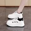 Spring 2025 new thick-soled little white shoes women's fashion student shoes casual strap board shoes women's shoes ZY-1825