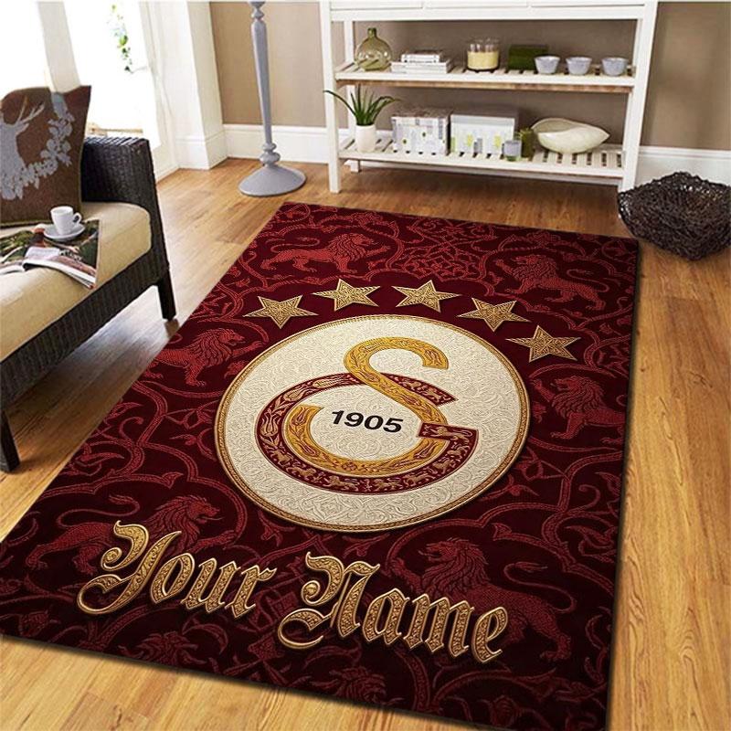 Galatasaray S Custom Name Carpet Rug for Living Room Bedroom Home Sofa Decoration,Kids Play Non-slip Floor Mat