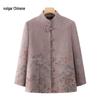 Elderly Women's Autumn/Winter Tang Suit Top