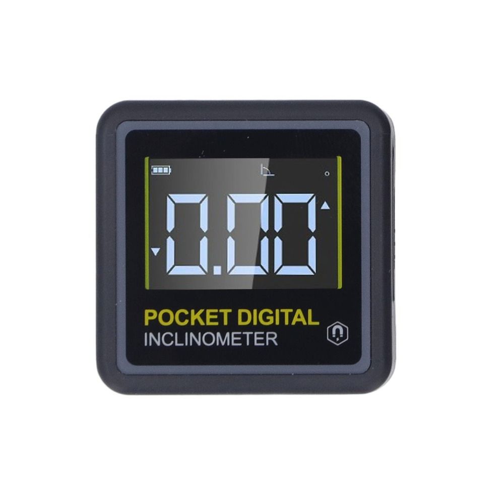 Waterproof Electronic Angle Protractor LCD Backlight Angle Finder Level Gauge Construction