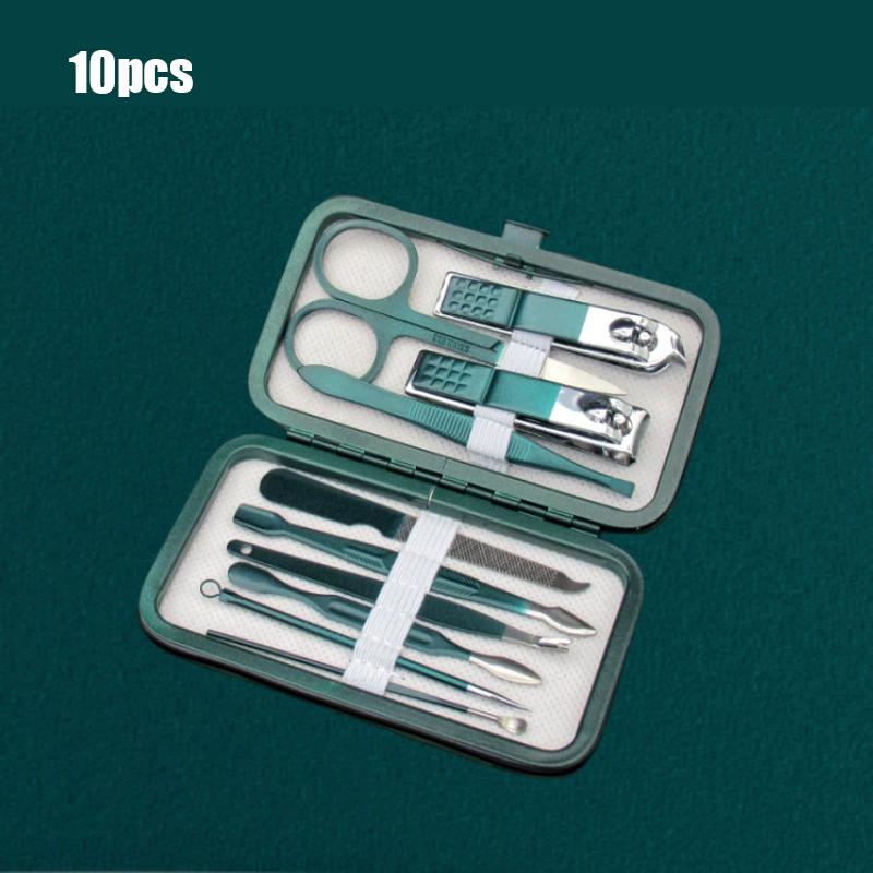 Professional Nail Clipper Set Stainless Steel Toe Finger Nail Clippers Sharp Nail Trimmer Manicure Pedicure Tools for Women/Men