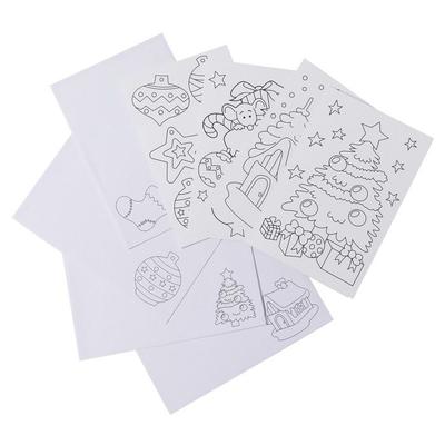 Coloring Greeting Cards 16 X 10.5 Cm 4 Pieces