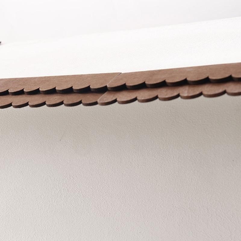 Natural Timber Miniature Roof Tiles for Crafting Realistic Dollhouses Architecture Designs