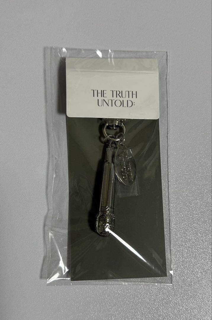 

[USED] BTS Jimin The Truth Untold Microphone Keyring!