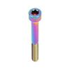 M6x50mm Bike Stem Screw Attractive Titanium Alloy Bicycle Handlebar Stem Screw for Outdoor Colorful