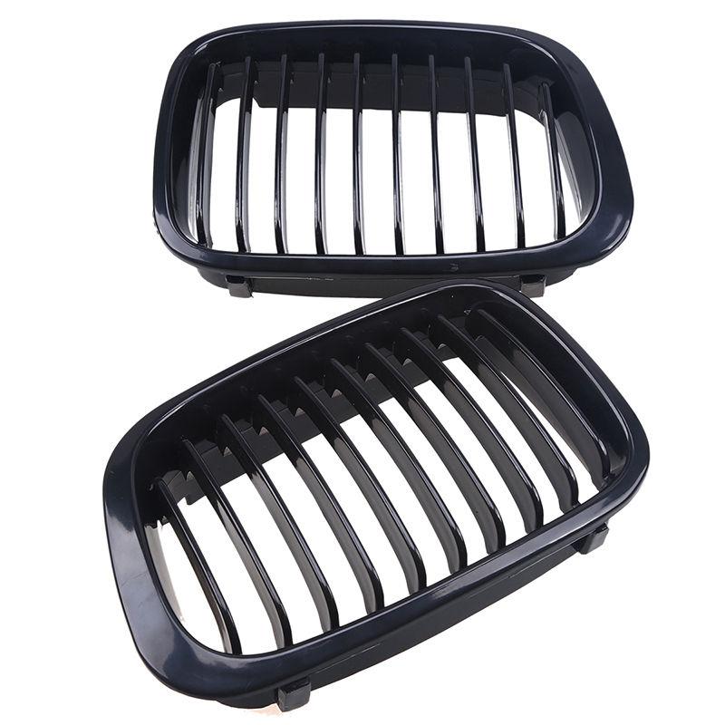 

Передняя решетка для почек, гоночная решетка воздухозаборника, подходит для BMW 3 серии E46 325i 330i 323i 4 двери 1998 1999 2000 2001 автомобиля Glossy Black