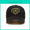 Baseball Cap Men Embroidered Letters Force Outdoor Sun Protection Hat Breathable