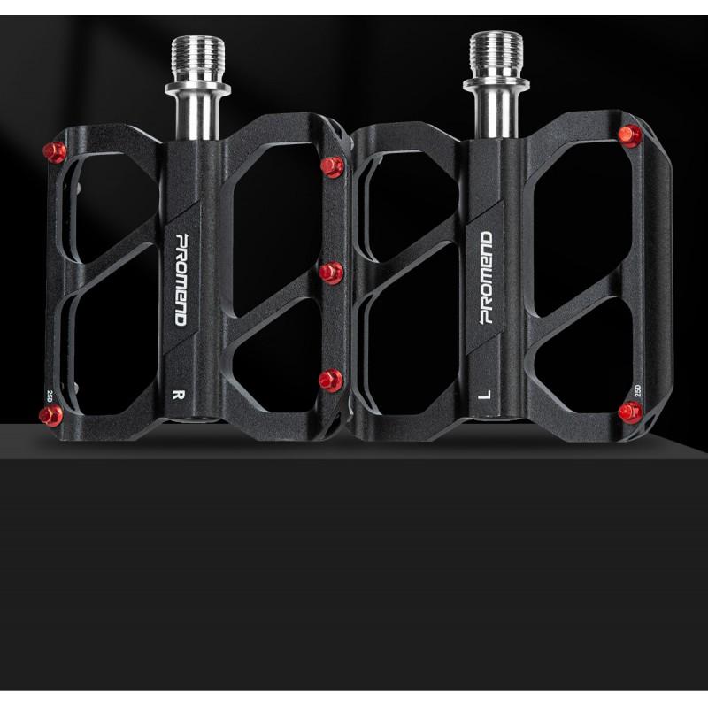 PROMEND PD-R79N-TI Aluminum Bike Pedals With Titanium Axle Lightweight Mountain Road Cycling Pedal