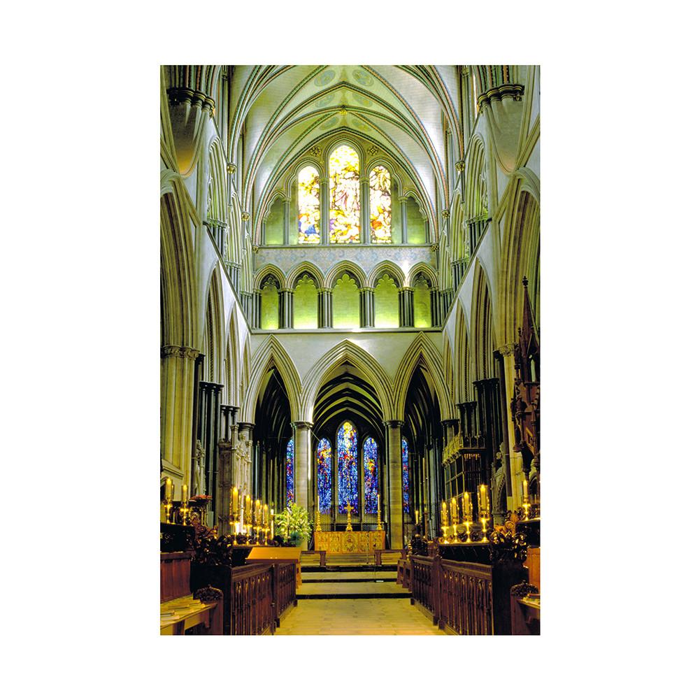 Church Backdrop for Halloween Christmas Party Decor,Photo Booth Studio Props,Home&Event Backgrounds,Wedding Decor