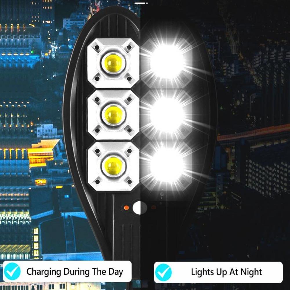 10000w Super Bright Outdoor Solar Lamp Waterproof Ultra Wide Lighting Street Light Human Induction Motion Sensor Yard Wall Light