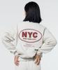PAPERBOY Nyc Academy Sweatshirt - Oatmeal