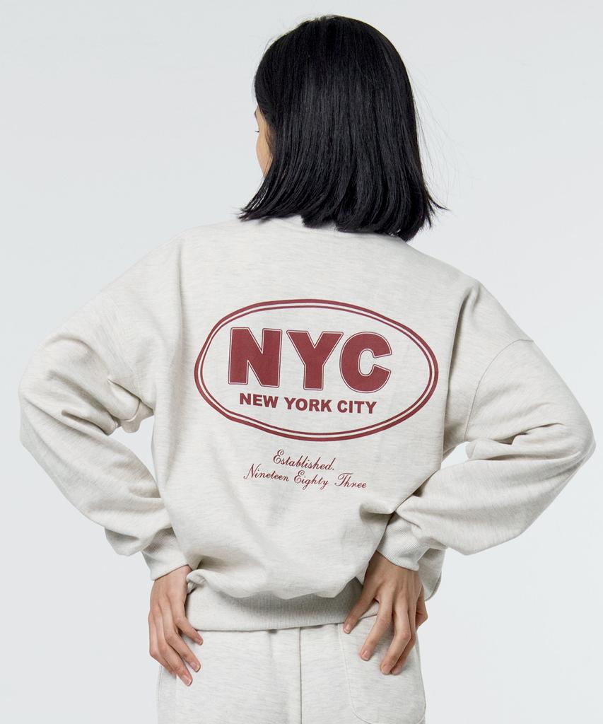 PAPERBOY Nyc Academy Sweatshirt - Oatmeal