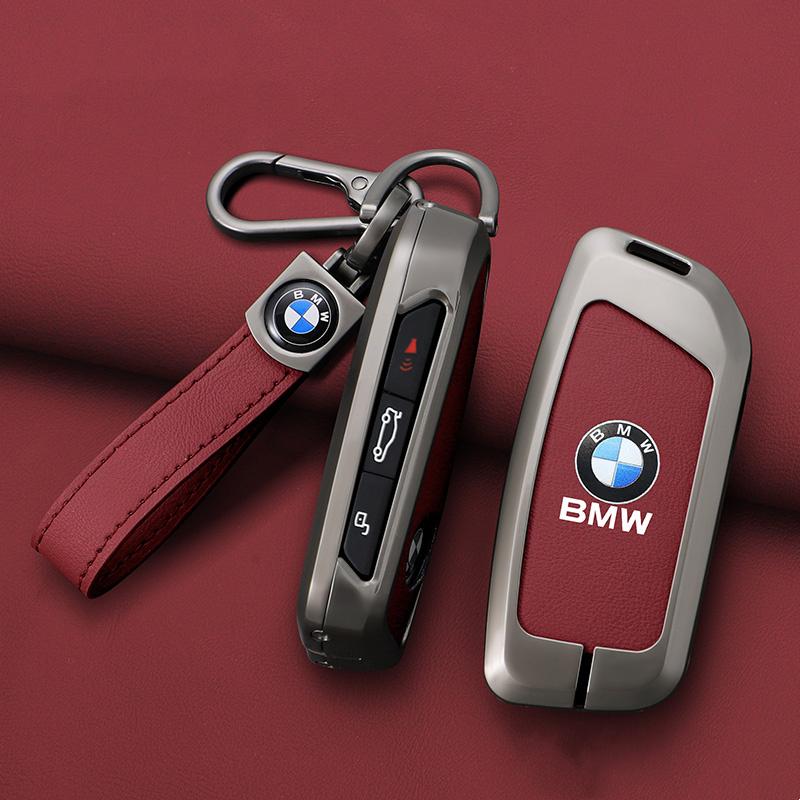 Hot 2025 Car Key Case Cover Protector Shell For BMW I7 X7 G07 LCI iX I20 X1 U11 7 Series G70 G09 XM U06 G81 M3 2023 Car Accessor