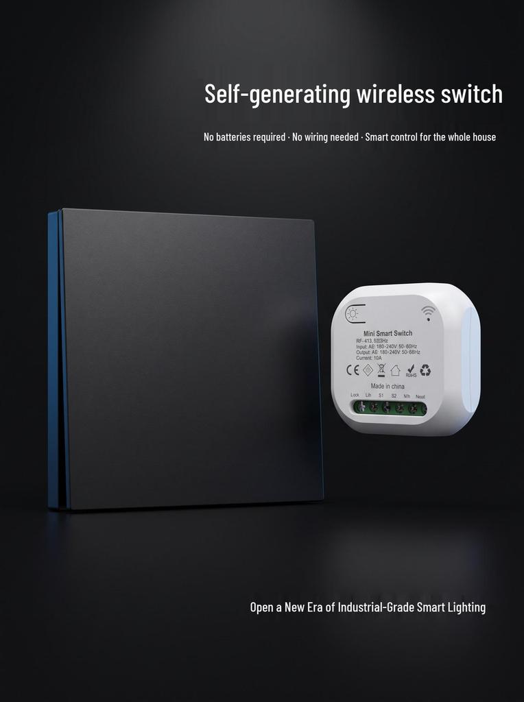Wireless Multi-Control Light Switch with BFT Rolling Code Support