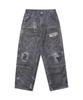 Nomaenyueol Printed Double Knee Pants - Black