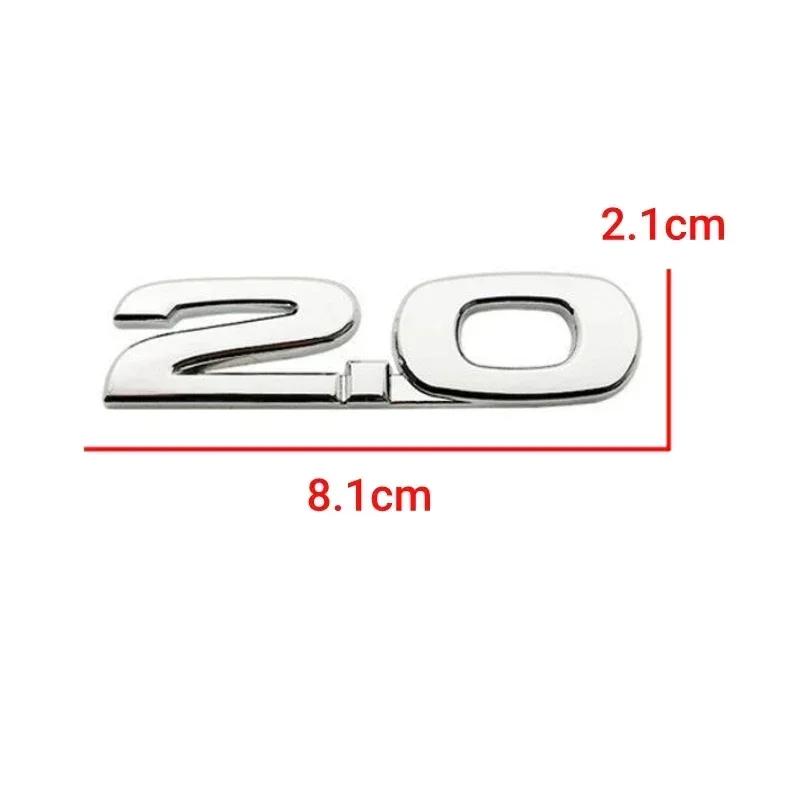 2.0 2.5 Auto Heckklappen-Emblem-Aufkleber für Mazda CX5 3 6 GH CX3 CX9 RX7 RX8 Auto Ganzkörper-Aufkleber Außenzubehör