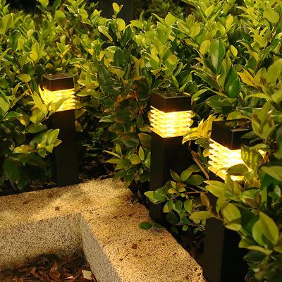 Garden Path Light Decoration Yard Lighting Patio Landscape Lamp Waterproof Lawn Gate Column Driveway Outdoor Solar Garden Light