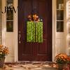 Non-woven Fabric Holiday Wall Decoration Halloween Rag Flag Banner, Pumpkin Maple Leaf Flower Ribbon Hanging Lightweight Hemp Rope Door Sign
