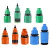 1/4" 3/8" Hose Quick Connectors Fast Released Joint Garden Irrigation System Car Washing Coupling Water Pipe Fittings Adapter