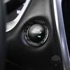 Real Carbon Fiber Car Accessories Engine Start Cover Soft Sticker For Chevrolet Traverse RS LT 2018