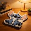 Disney Kawaii Stitch Angel Hanging Hand Towel Cartoon Cute Water Absorbent Coral Fleece Kitchen Quick Drying Shower Room Supplies