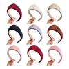 Diadema Única con Forma de Triángulos Estilo Retro Accesorio para la Cabeza Tejido Suave Transpirable Para Mujeres Niñas Adultos