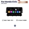 8Core 8+256G Car Radio Android Multimedia Player For Honda Civic 10 FC FK 2015-2020 GPS BT Audio Stereo Auto Intelligent Systems