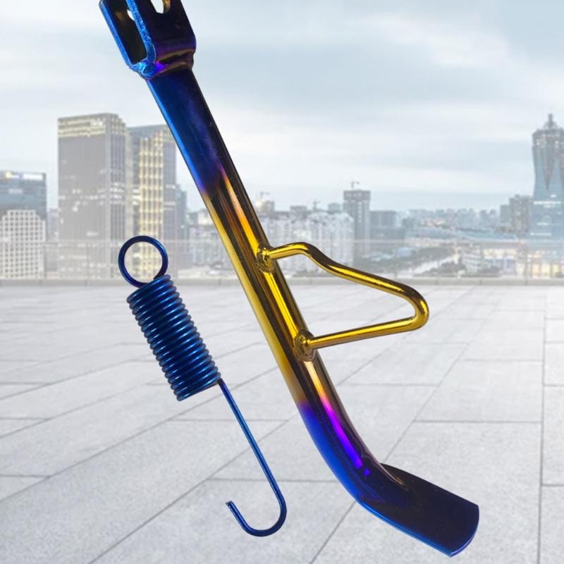 Bicicletas Elétricas Motocicleta ATV Suporte Lateral Suporte Estacionamento Rack Suporte Scooter Pé