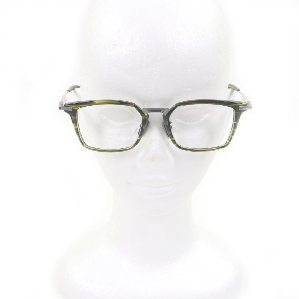Makellose DITA Brille AEGEUS-TWO Quadratisch Klar Khaki Gebraucht