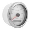 85mm Marine Auto GPS Speedometer 120KM H Speed Odometer with 7 Color Backlight for Car Boat RV YachtWhite