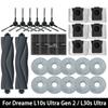 Para Dreame L10s Ultra Gen 2 / L30s Ultra De Robot Aspirador, Cepillo Principal, Cepillo Lateral, Filtro, Mopa, Paño, Bolsa Para